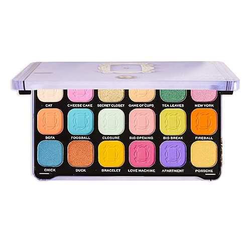 Makeup Revolution, Friends, Forever Flawless, Eyeshadow Palette, We Were On A Break, 18 Shades, 19.8g
