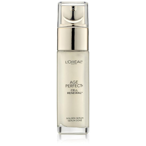 L'Oreal Paris Skincare Age Perfect Cell Renewal Golden Face Anti-Aging Serum, 1 Ounce
