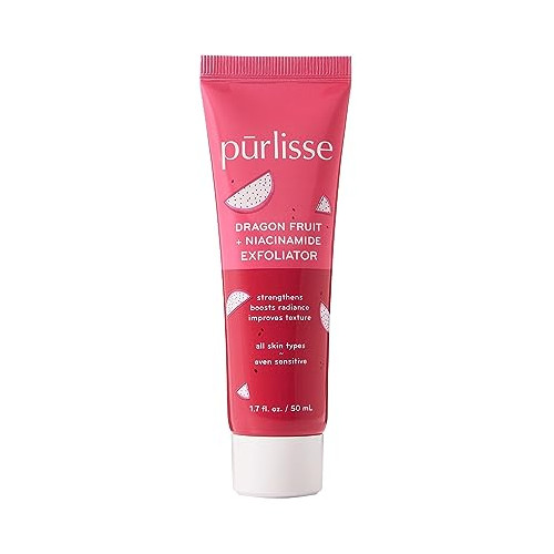 Purlisse Dragonfruit + Niacinamide Exfoliating Face Polish