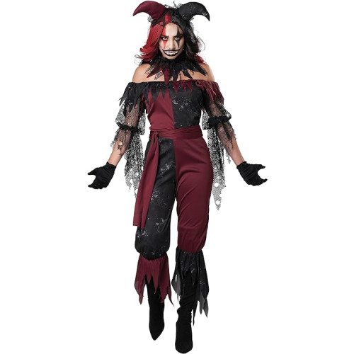 Psycho Jester Costume for Women