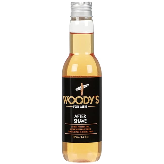 Woodys Aftershave for Men, Soothing Post Shave Tonic, Revitalizes and Refreshes Skin, 6.3 fl oz, 1-pc