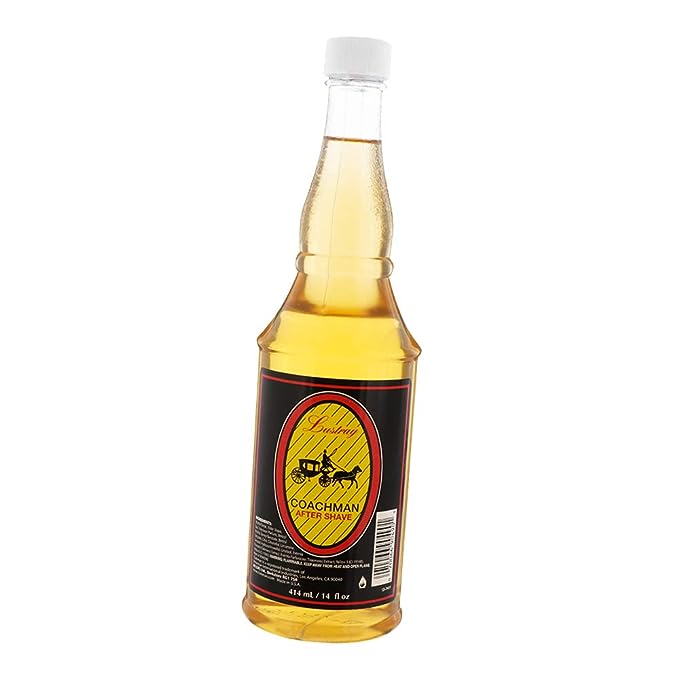 Lustray Coachman After Shave Lotion, Instantly Cools, Tones, Refreshes The Skin Shaving 14 fl oz