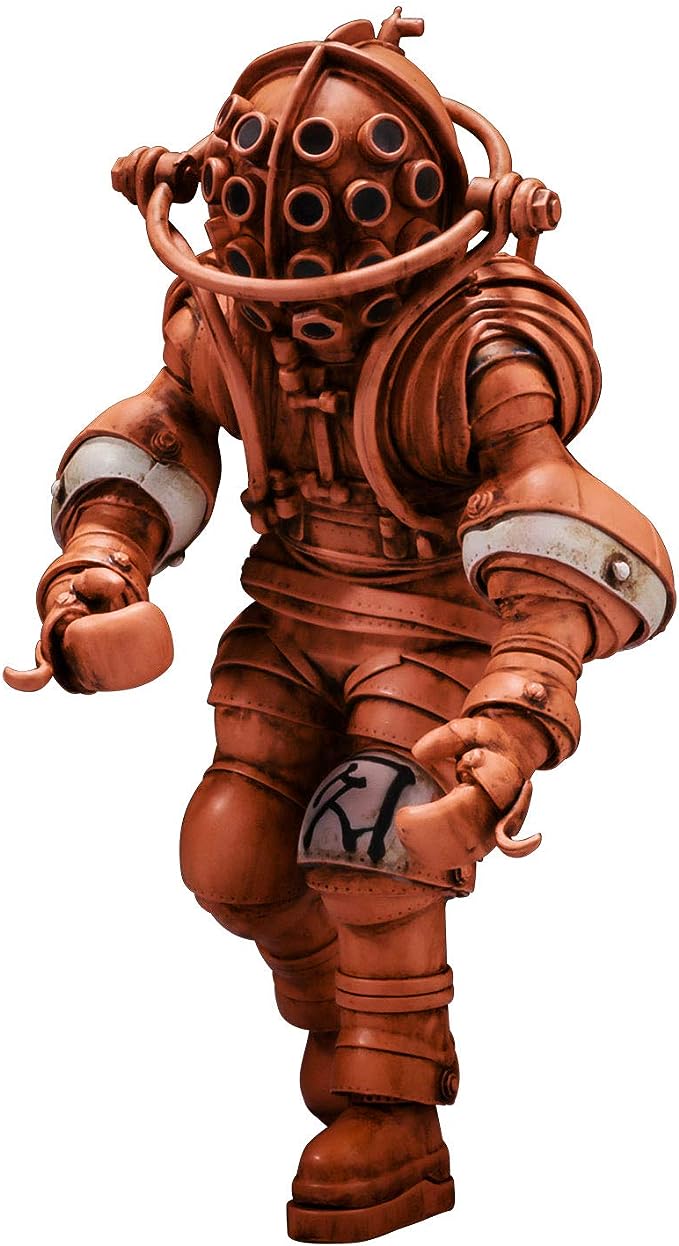 타케야식 자재 장식물 VINTAGE DIVING SUITS 컬렉션 No.01TA 타케야 컬러 버전 논저울 ABS PVC제 도장 완료 완제품 액션 피규어
