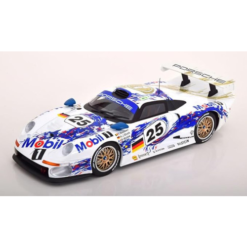 Werk83 1/18 Porsche 911 GT1 3.2L TURBO #25 24h Le Mans 1996 Stuck Boutsen Wollek