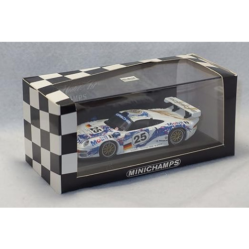 1/43 MINICHAMPS 미니 챔스 430966625 포르쉐 Porsche 911 GT1 #25 Le Mans 1996 르망 24시간 4012138020665 PMA