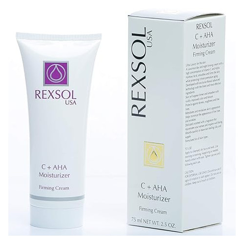 REXSOL C + AHA Moisturizer Firming Cream ( 75 ml / 2.5 fl oz )