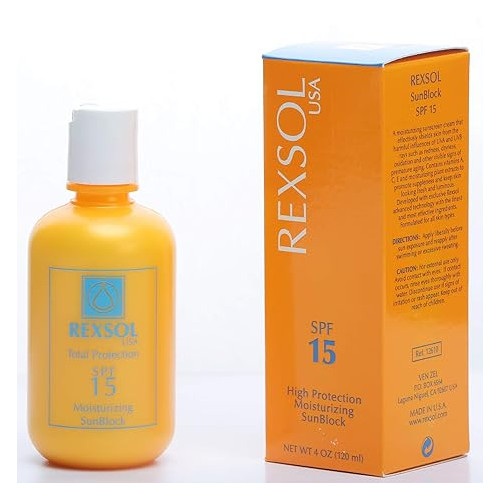 REXSOL High Protection SPF 15 Moisturizing Sunblock