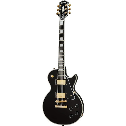 Epiphone Les Paul Custom (Ebony Gold Hardware)