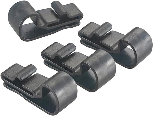 옴전기 헬멧 장착 부품 헤드라이트용 4개입 SL-P007-K208-1027 OHM 블랙