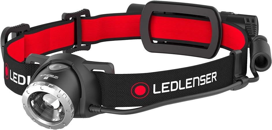 Ledlenser 레드레인저 LED 헤드라이트 H8R 충전식 포커스 간이포장 500852 일본정품