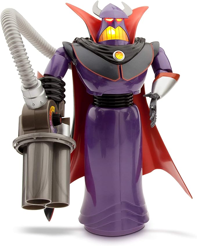 Disney Store Official Zurg Interactive Talking Toy Story Action Figure, Features 14+ English Phrases, Interacts with Other Figures and Toys, Mouth & Eyes Light Up, Suitable for Ages 3+, Toy Figure