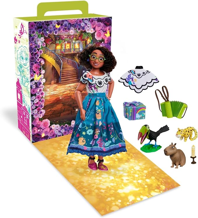 Disney Store Official Mirabel Story Doll – Encanto – 10 inch – Vibrant Details & Authentic Design – Celebrate The Magic of Familial Bonds – for Ages 3+