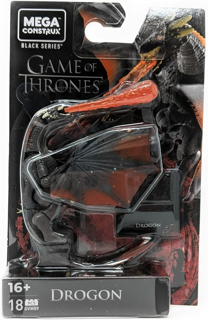 Mega Construx Black Series Game of Thrones Drogon Figure