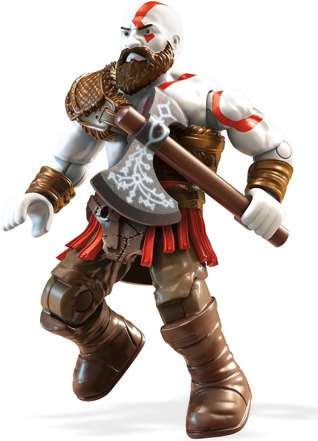 Mega Construx Heroes Kratos Micro Action Figure