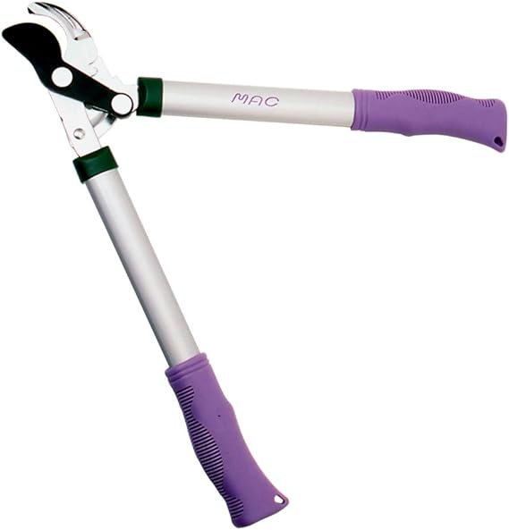 맥 힘이 필요없는 굵은 가지치기 가위 기어파워미니 ED-323331-119 퍼플 전체 길이 약 45cm, 칼날 길이 : 약 5cm