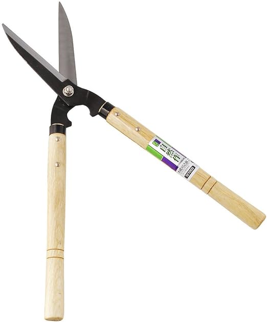자연작 나무자루 칼집게가위 소 150mm
