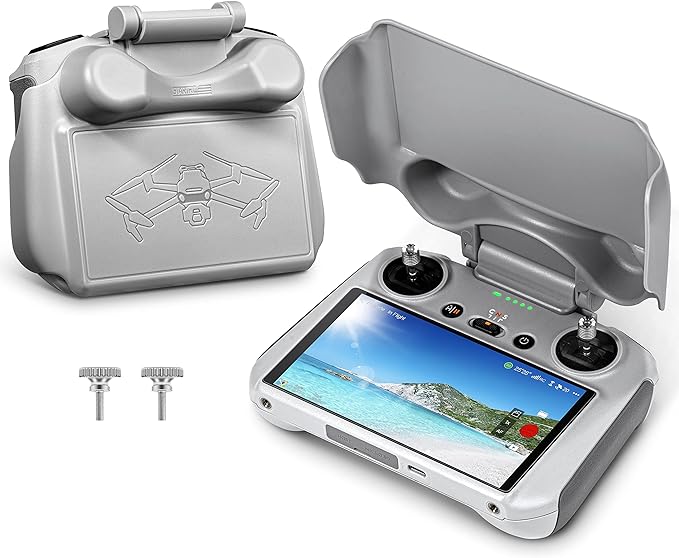 startrc Mini 3 Pro 2인1 썬푸드 RC 조이스틱 프로텍터 햇빛가리개 DJI Mini3 Pro/ Mini3/Air2S/Mavic 3 Classic/Mavic 3 ProRC 리모컨용 풀스크린 보호 액세서리