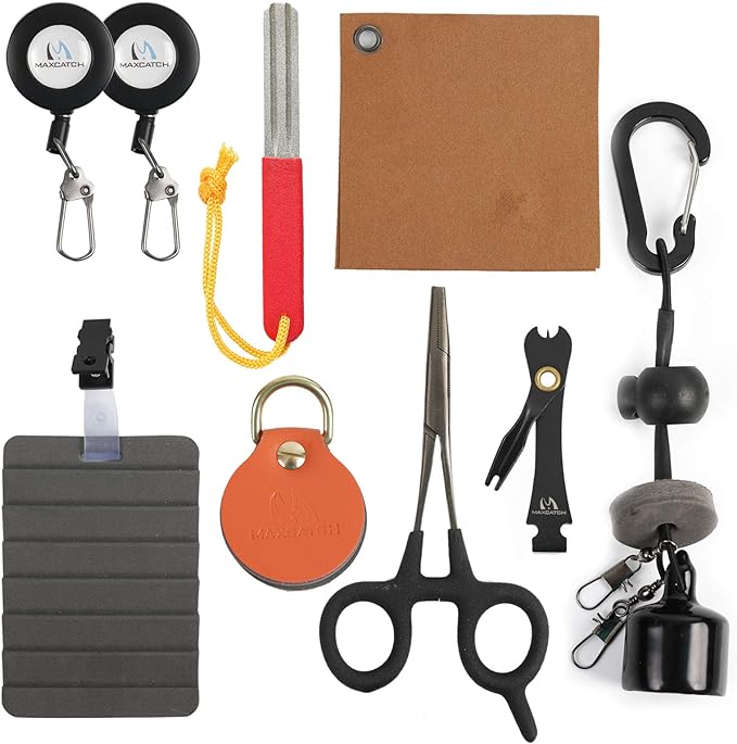 M MAXIMUMCATCH Maxcatch Fly Fishing Tools Kit and Accessories Combo Vest Backpack Assortment