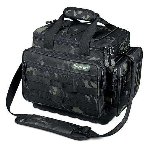 Rodeel Fishing Tackle Bags - Fishing Bags for Saltwater or Freshwater Fishing