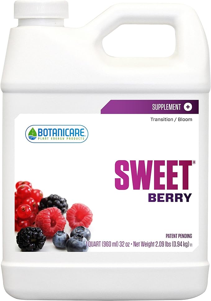 Botanicare Sweet Berry, Supplement for All Phases of Plant Growth, 1 qt.