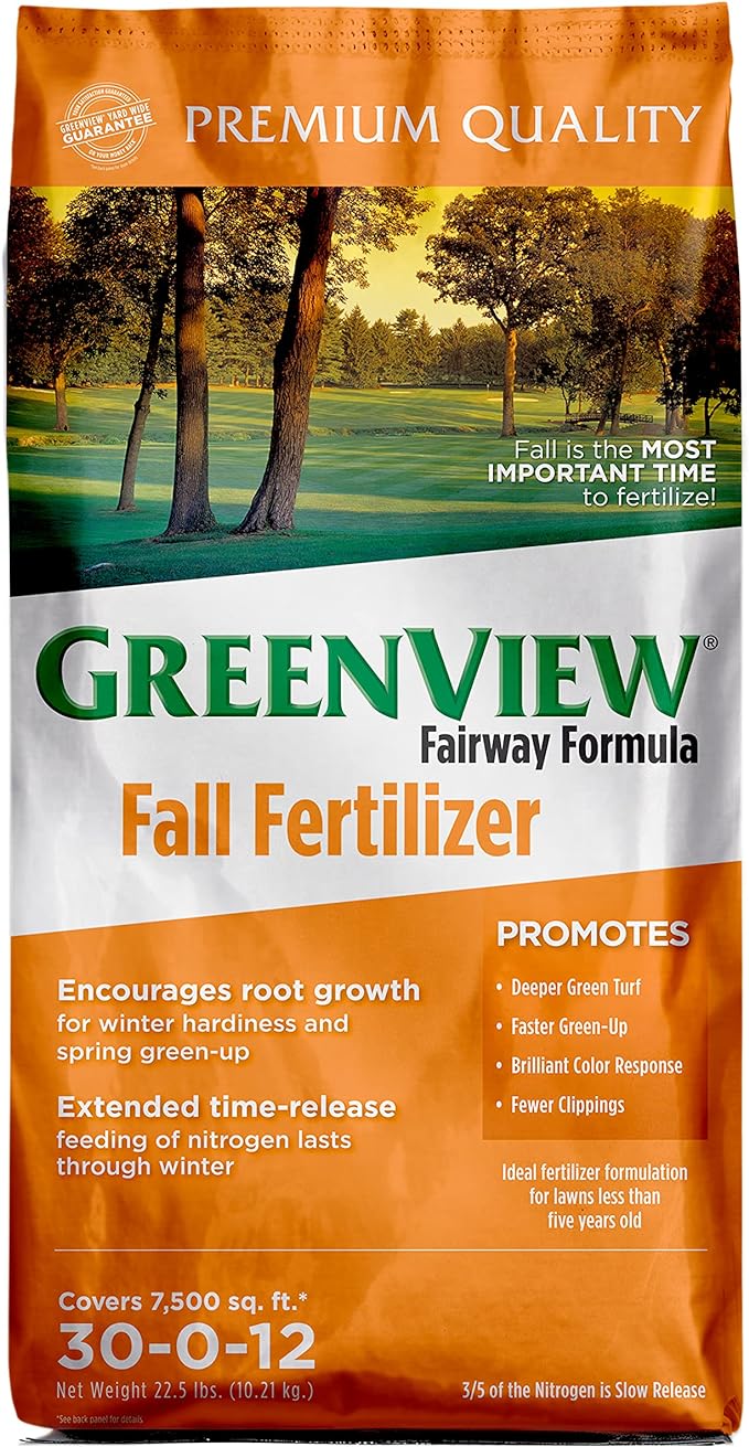 Greenview Fairway Formula Fall Fertilizer - 22.5 Lb Covers 7,500 Sq. Ft.