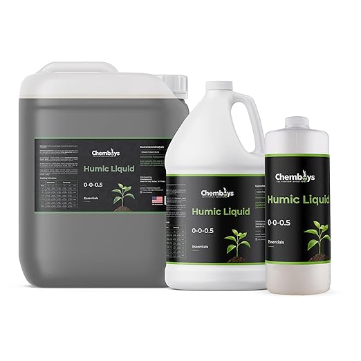 Chemboys Organic Humic Acid with Fulvic – Liquid Carbon Concentrated Plant Supplement for Increased Nutrient Uptake, Soil, Lawns, Hydroponics & Garden Soil Conditioner Food Enhancer