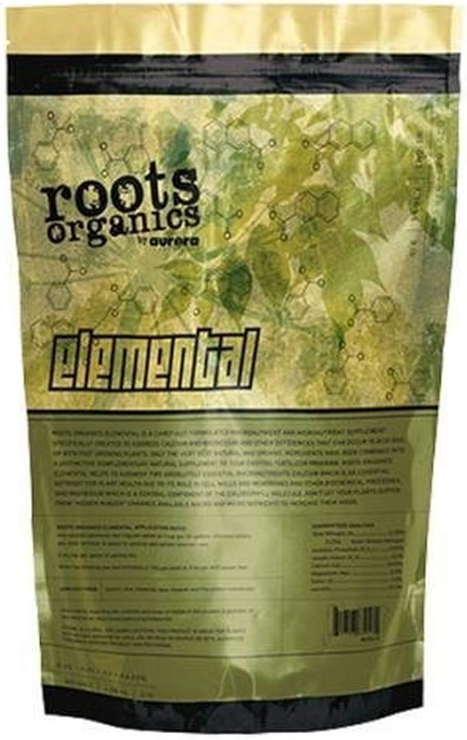 roots organics Elemental, Organic Calcium Magnesium Supplement.25-.01-.1 NPK, 9 lb.