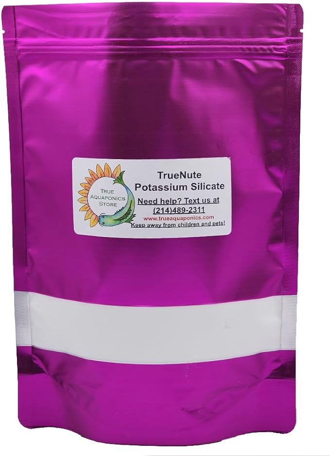 TrueNute Potassium Silicate in 16 Oz Packs, for Aquaponics, Hydroponics, Soil Drench and Foliar Spray to Correct Deficiencies, Helps Protect Plants from Pest Mold Mildew