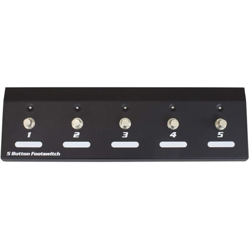 Peavey 5버튼 MIDI 풋 스위치.