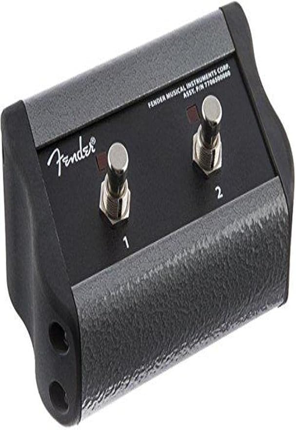 Fender 2 버튼 풋 스위치 Acoustic Pro/SFX® 블랙