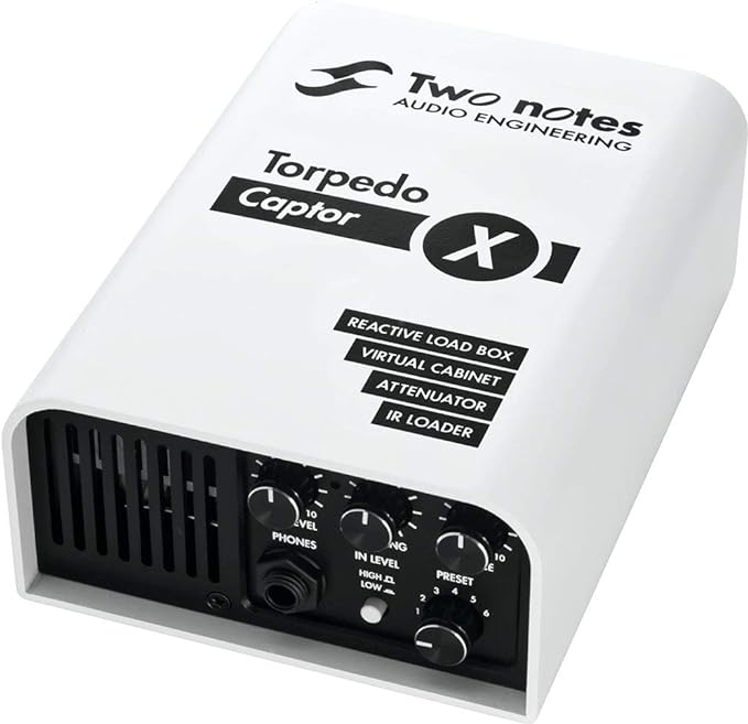 Twonotes 투노트 로드박스 with 캐비닛 시뮬레이터 Torpedo Captor X 8ohm【국내 정규 수입품】