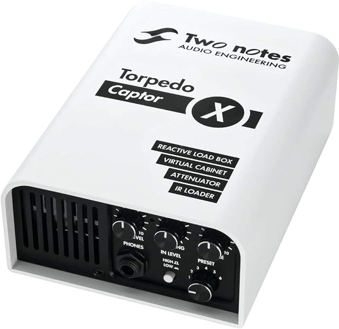 Twonotes 투노트 로드박스 with 캐비닛 시뮬레이터 Torpedo Captor X 16ohm【국내 정규 수입품】