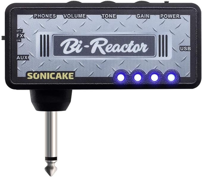 SONICAKE 소닉 에이크 Bi 렉터 (헤드폰 기타 앰프 USB 충전 포켓 사이즈 앰펙 이펙트)