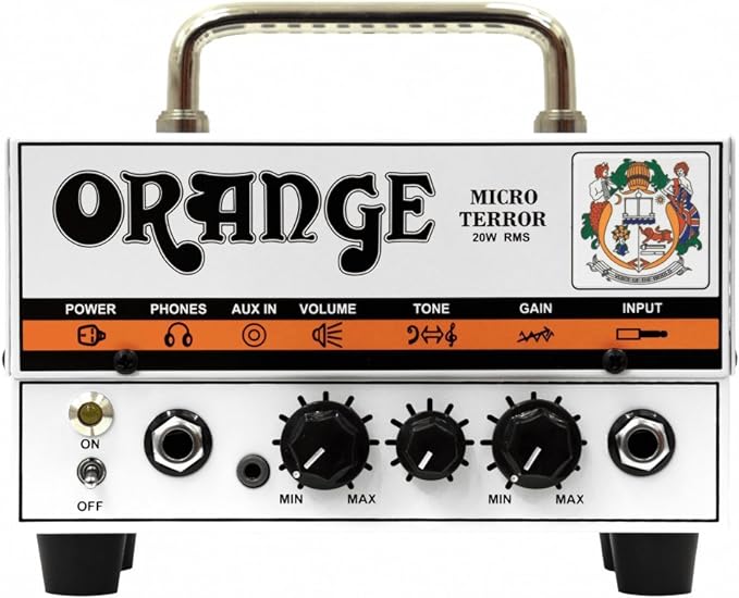 ORANGE Micro Terror 20W Mini Guitar Head, Solid State ギターアンプヘッド MICRO TERROR20 Orange