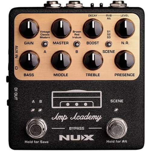 뉴 엑스 NUX/Amp Academy World-class Stompbox Amp Modeler 앰프 모델러