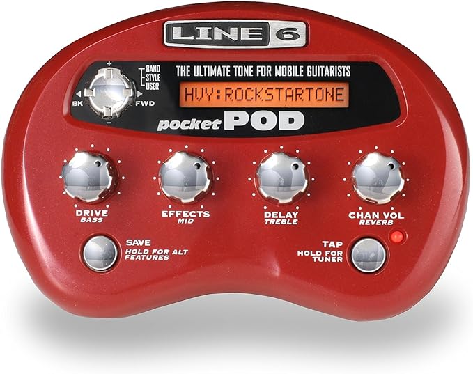 LINE6 Pocket POD 휴대용 멀티 이펙터 앰프 모델러