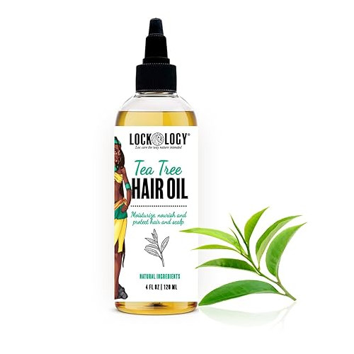 Tea Tree Oil For Hair, Natural Tea Tree Oil For Scalp, 100% Tea Tree Oil and Castor Oil, Hair and Scalp