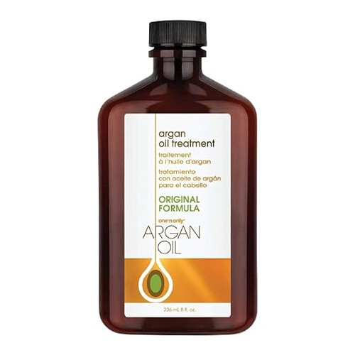 one 'n only Argan Oil Hair Treatment, Helps Smooth and Strengthen Damaged Hair, Eliminates Frizz, Creates Brilliant Shines, Non-Greasy Formula, 8 Fl. Oz