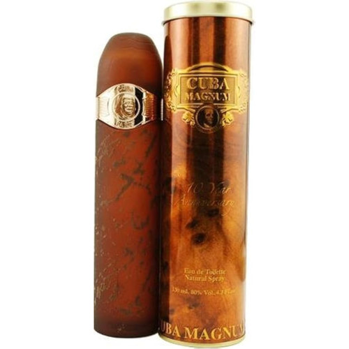 Cuba Magnum Gold By Cuba For Men, Eau De Toilette Spray, 4.3-Ounce Bottle