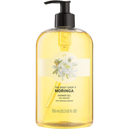 더바디샵 샤워 젤 MO 750mL 모링가 바디샴푸 바디워시 화이트 플로럴향 대용량
