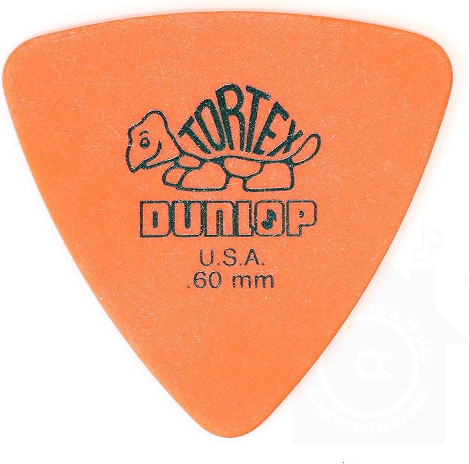 Jim Dunlop 토텍스 트라이앵글 피크 12장 세트 ＆ Musent Custom Players Pick +1枚 431B.60-ORG-12P