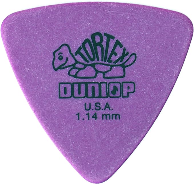 Jim Dunlop 토텍스 트라이앵글 피크 12장 세트 ＆ Musent Custom Players Pick +1枚 431B1.14-PUR-12P