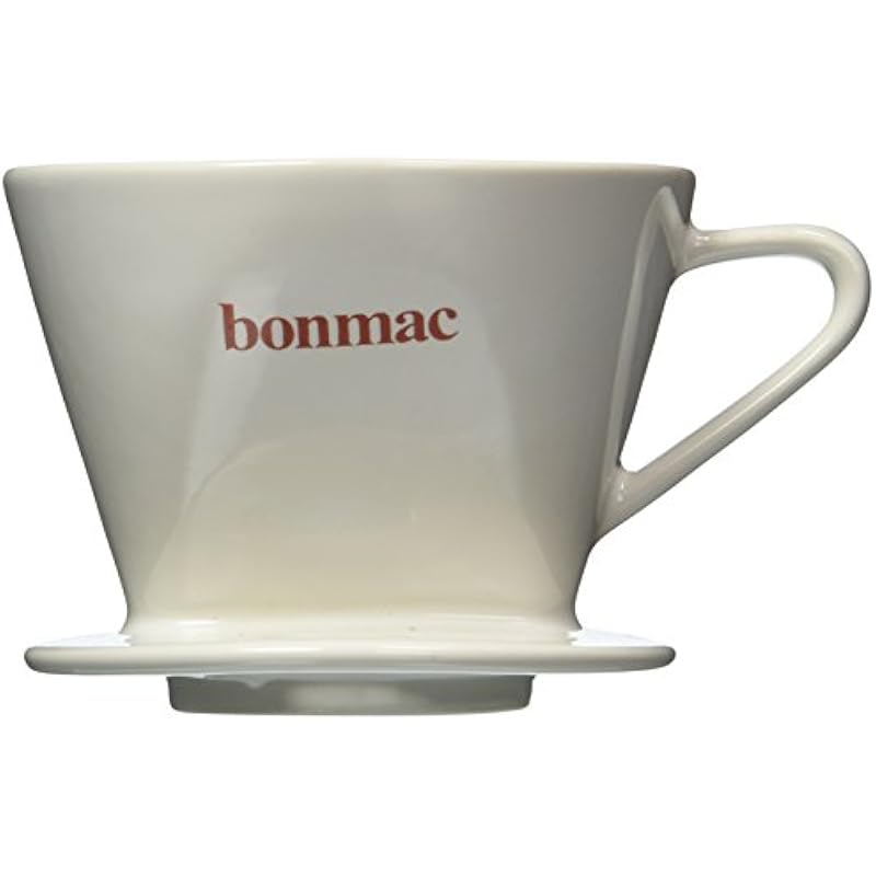 bonmac 커피 드리퍼 메이저 스푼 2 4 컵 CD-2W 화이트 #813005 동시 수입품