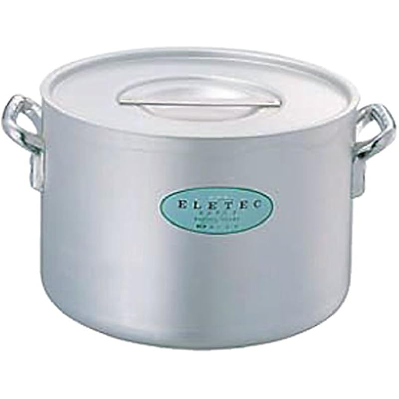 Yamashita Kogei Eretech 알루미늄 반 기통 냄비 21cm 5.0l